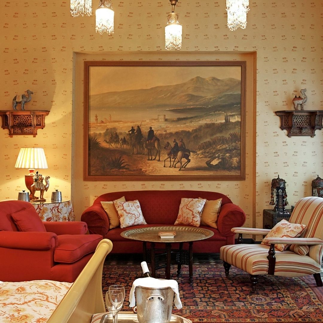 Top down image of Hotel Albergo in Beirut, Lebanon