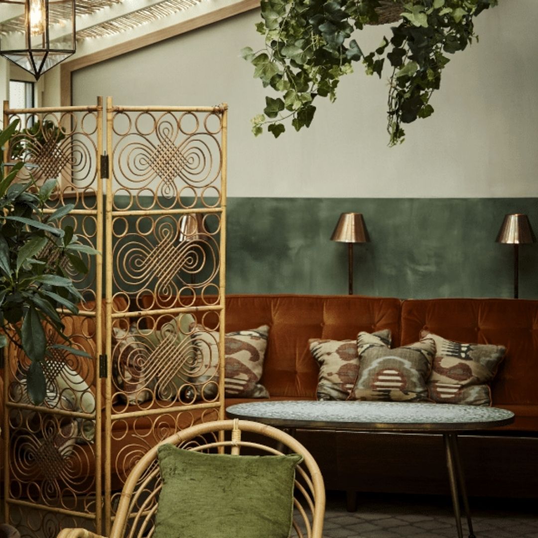 Lobby of Hotel Sanders, Copenhagen, Denmark