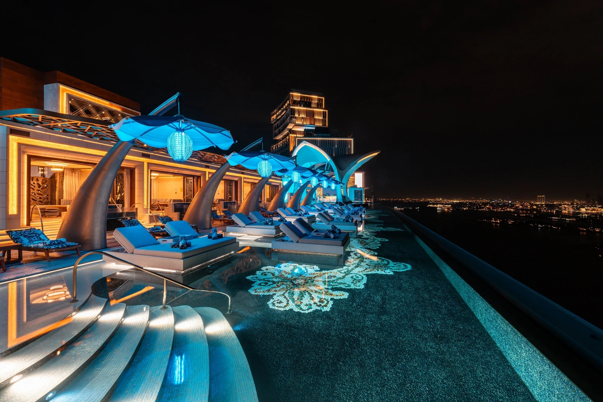 Cloud 22 Pool at Atlantis The Royal, Dubai UAE